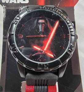 Feel the Power of the Dark Side Star Wars Kylo Ren Oversized Lightsaber Watch