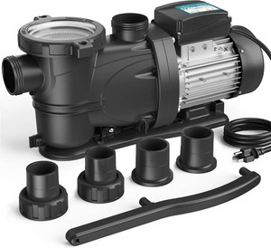 $249 InAbove Ground Pool Pump, Self Primming High Flow (with Timer, 2HP, 8120 GPH, 115V)