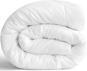 $30 NTBAY Twin Down Alternative Comforter, 68 x 90, White