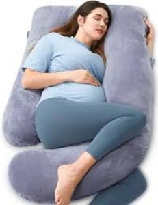 Amazon.com Momcozy Pregnancy Pillow for Sleeping - U Shaped ...