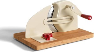 $30 Manual Adjustable Bread Slicer Homemade Sourdough Bread Cutter with Scale Line, Bottom Suction Cup, with Clip and Plate (White)