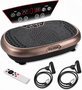 $154 EILISON FitMaxx 3D XL Vibration Plate Exercise Machine with 120 Speeds