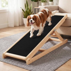 $90 Tresbro Dog Ramp for Couch, 39.4 Long 18-23.6 Height Pet Ramp