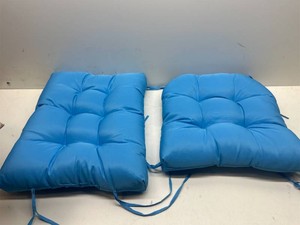 Teal outdoor cushions