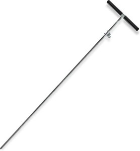 $28 2in1 Soil Probe & Grounding Rod with Ground Wire Clamp,Great for Electric Fence, Energizers,Locating Tools,Plumbing Tools,Landscaping and Gardening Tools (36-inch)