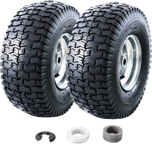 $56 MZREXN 15x6.00-6 Lawn Mower Tires and Wheel Front Tires Replacement