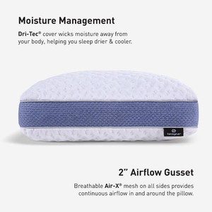 $100 BEDGEAR Balance Performance Pillow - Size 1.0, 2.0 and 3.0 - Firm Support Pillow for NeutralWarm Sleepers - High Loft