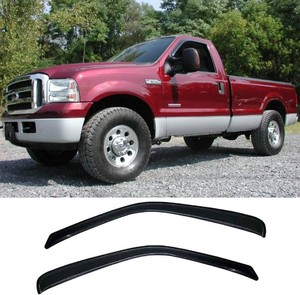 $33 Window Visors for 99-16 F250-F750 Super Duty with Standard Mirror 92503