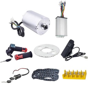 $200 48V Motor Kit 1000W Electric Brushless DC Motor Kit 3500RPM Go Kart Motor