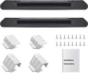 $48 Patented GFA28KITN Stacking Kit for GE 28W Washer Dryer Stack Bracket Kit - Compatible with GE 28 inch Width Front Load Washers and Dryers Laundry, Protected by U.S. Patent No. D1,011,172