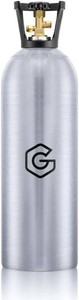 $190 GANCOWISE New 20lb DOT Approved Aluminum CO2 Tank with CGA320 Valve(Empety)