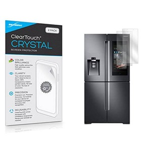 $60 BoxWave Screen Protector Compatible with Samsung Family Hub Refrigerator with AKG Speaker - ClearTouch Crystal (2-Pack), HD Film Skin - Shields from Scratches