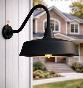 $246 24 Classic Outdoor Barn Light Dusk to Dawn, Gooseneck Fixture