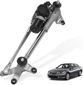$89 Front Windshield Wiper Motor and Linkage Assembly Compatible with Honda Accord 2003 2004 2005 2006 2007 Sedan Models   Replaces OE# 76530SDAA01, 602-508
