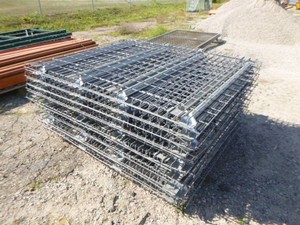 22 Pallet Racking 48 X 52 Wire Decks