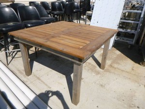 Wooden Patio Table