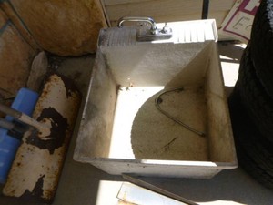 Utility Tub with Faucet