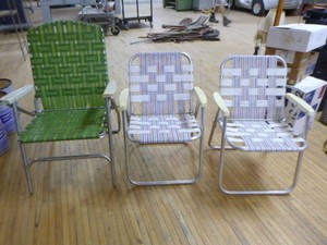 3 Outdoor Lawn Chairs