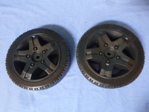 2 Plastic Tires