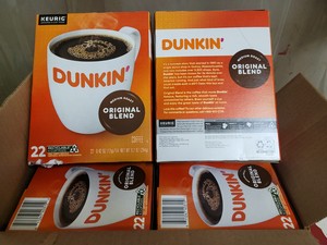Keurig Dunkin Original Blend Medium Roast pods (4pks-22ct ea88 pods)