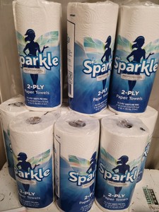 Sparkle Professional Series 2-ply paper towels 10-rolls Individually Wrapped
