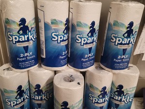 Sparkle Professional Series 2-ply paper towels 10-rolls Individually Wrapped