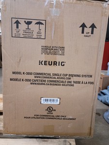 Keurig Model K-3550 Commercial Single Cup Brewing System