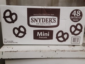 Snyders On-The-Go Pretzels 48ct- 1.5oz
