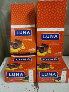 Luna Whole Nutrition Bar Nutz Over Chocolate 4ct boxes 15ct 1.69oz bats per box  60 bars