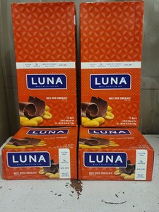 Luna Whole Nutrition Bar Nutz Over Chocolate 4ct boxes 15ct 1.69oz bats per box  60 bars