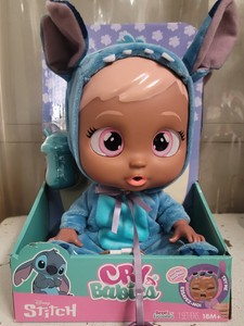Disneys Stitch Cry Babies Doll (makes 10 sounds)