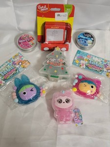 Slimy Squish Toys, Thinking Putty and Pocket Etch-A-Sketch