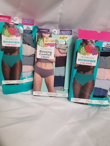 Womens new XL 8 Fruit of the Loom brief underwear damaged boxes
