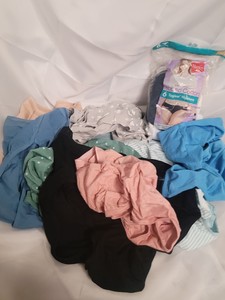 Womens new mixed brand brief underwear underwear L7 damaged and out of package