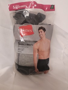 Mens New XL Boxer Brief underwear open package