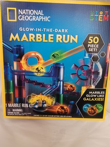 National Geographic Glow-In-Dark Marble Run Kit