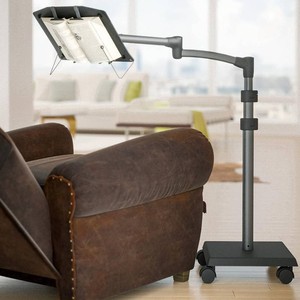 $240 LEVO G2 Adjustable Book Floor Stand, Hands-Free Reading Holder with Wheels