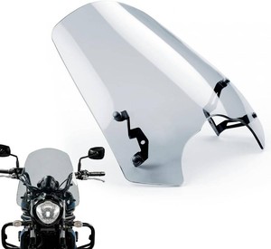 Touring Windshield Fit for Vulcan S 650 VN650 EN650 2015-2026, Smoke