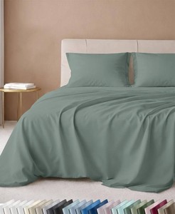 California Design Den 600 Thread Count King Sheets Deep Pocket Set