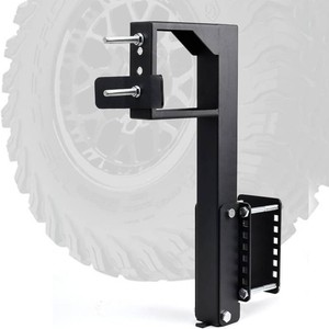 RV Spare Tire Carrier for 4 Square Rear Bumper
