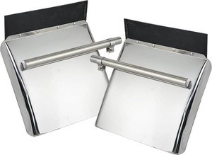 $129 Stainless Steel Quarter Fender Set (24x24),Semi Truck,in pair. With mounting tube.