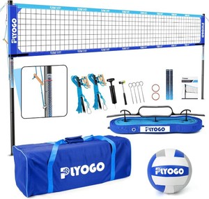 $130 Heavy Duty Volleyball Net for Backyard&Outdoor,Anti-Sag Design