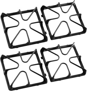 2 PIECES WB31K10034 Burner Grates Replacement Parts for GE Gas Stove Grate 8.5x 8.5 Cast Iron Range Grate GE XL44 Surface Stove Top Grate General Electric Gas Range Cooktop Oven Burner Grate Square Rack