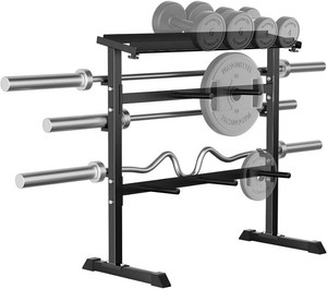 3-Tier Dumbbell Rack, Adjustable Weight Rack for Home Gym for Weight Plate