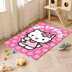 Anime Kawaii Kitty Rug Anime Carpet Cute Rugs for Bedroom Aesthetic Soft Carpet Decorative Rug for Indoor Outdoor 62  39in