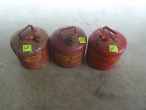 Eagle Gas Cans x 3