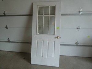 Door Blank WGlass 36