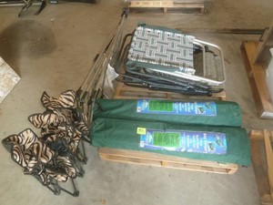 Cots, Camp Chairs & Loungers