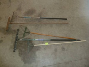 Assorted Rakes