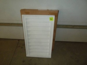 White Window Shutters PVC
